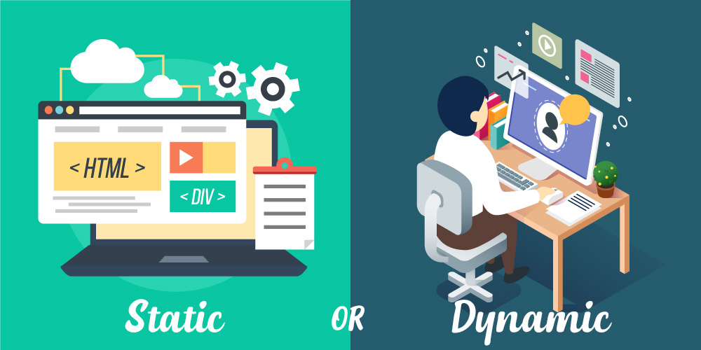Static vs Dynamic Website
